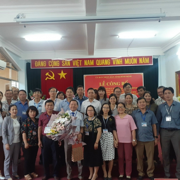 Lễ công bố quyết định nghỉ hưu của ông Nguyễn Nên Danh nguyên Chủ tịch Hội đồng quản trị kiêm Giám đ